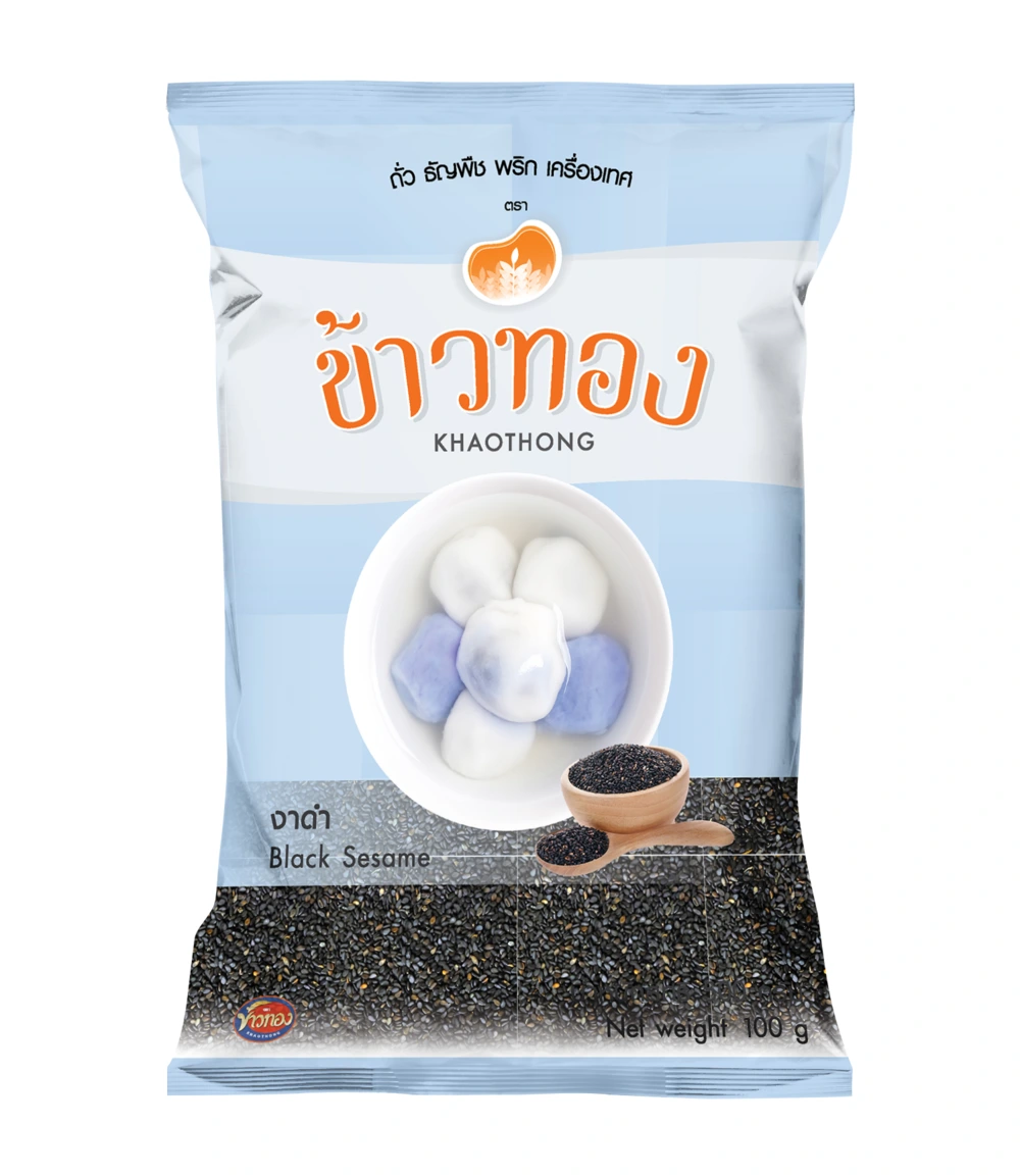 งาดำ100g ข้าวทอง