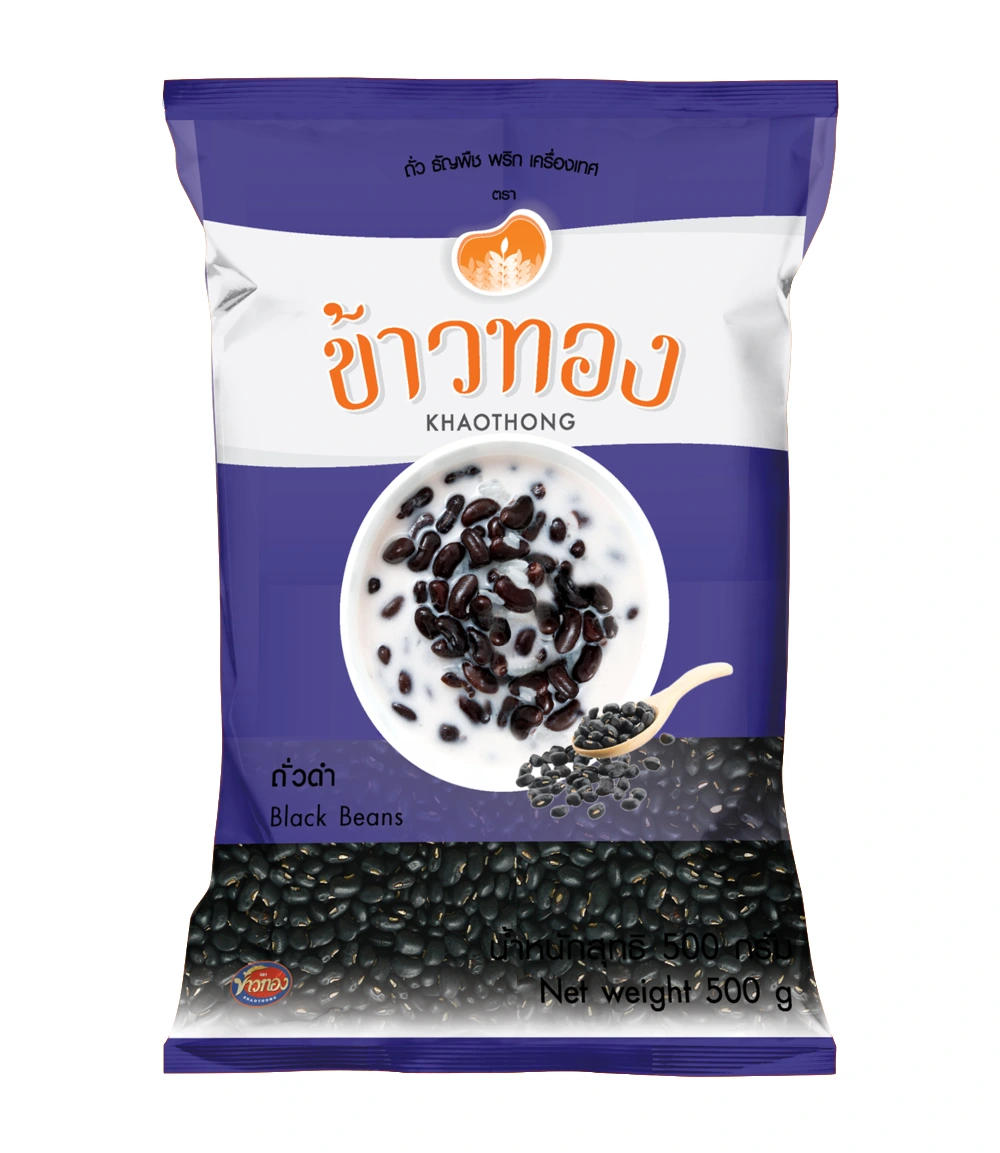 ถั่วดำใหญ่ 500 g ข้าวทอง