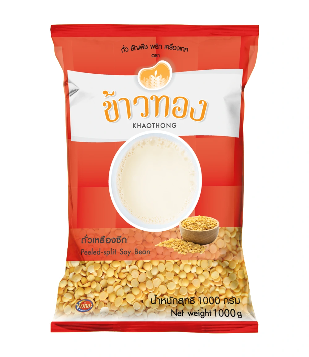 ถั่วเหลืองซีก 1,000 g ข้าวทอง