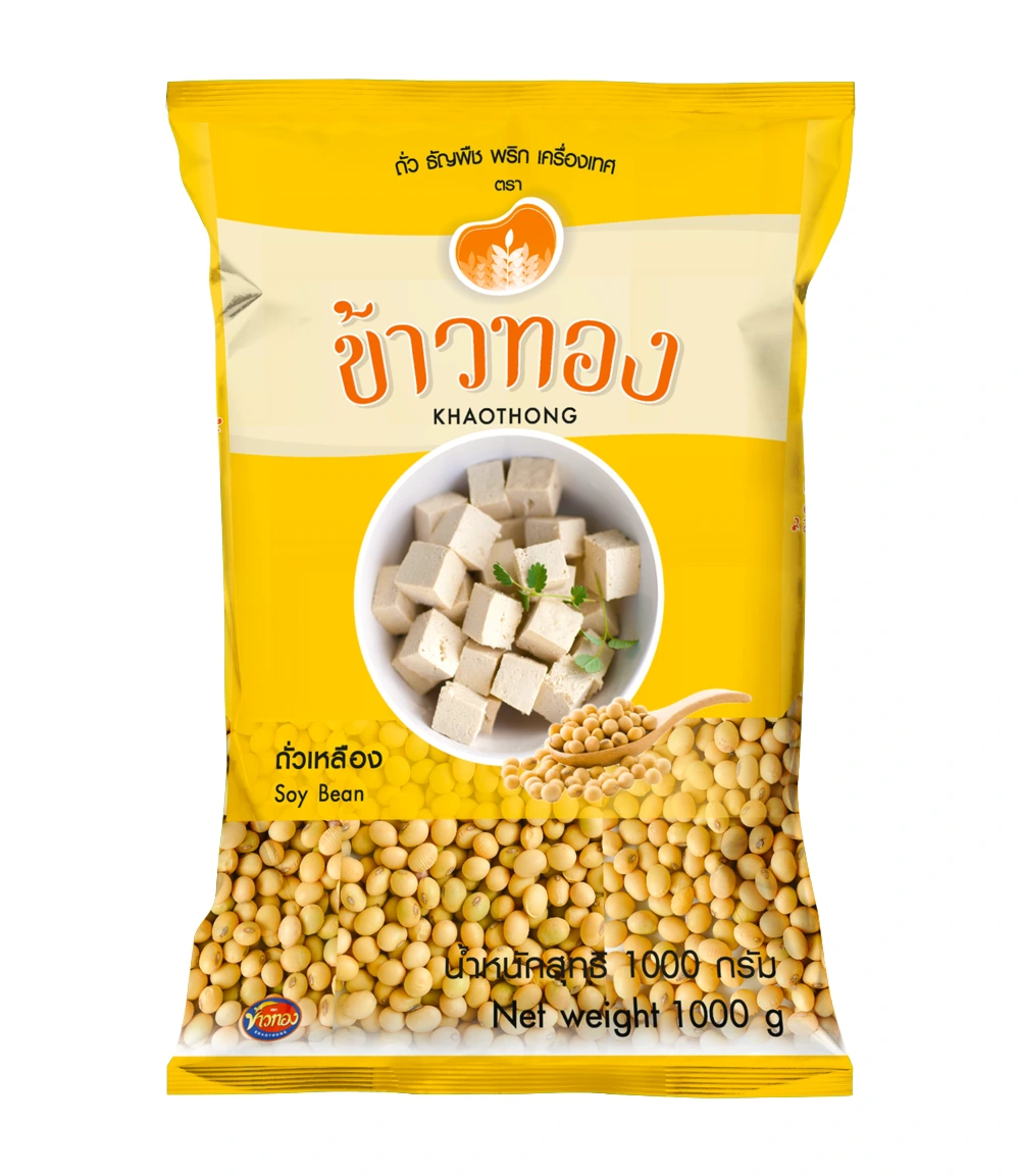 ถั่วเหลืองเม็ด 1,000 g ข้าวทอง